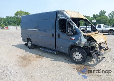 2019 Ram Promaster 3500 Cargo Van High Roof 159 Wb Ext z USA, uszkodzony, nr VIN 3C6URVJG0KE554561